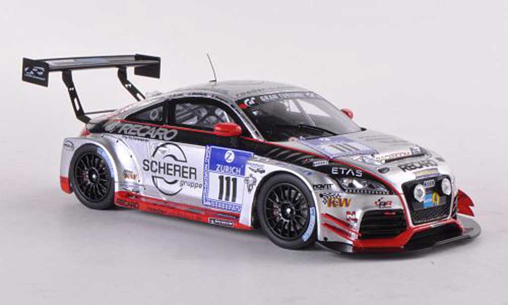Audi TT RS 1/43 Spark RS No.111 Scherer 24h Nurburgring 2012 S.Landmann/C.Breuer/J.Wohlfarth/E.Deegener modelauto