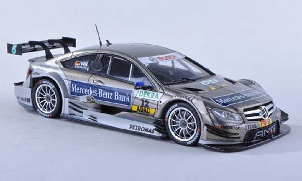Mercedes Classe C DTM 1/43 Spark DTM C-Coupe No.12 -Benz banque DTM-Saison 2012 C.Vietoris modelauto