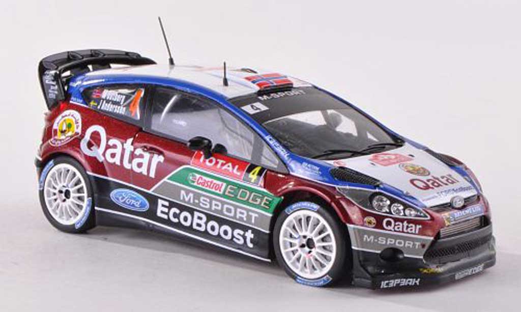 Ford Fiesta WRC 1/43 Spark WRC WRC No.4 M-Sport/Qatar Rally Monte Carlo 2013 M.Otsberg/J.Andersson modelauto