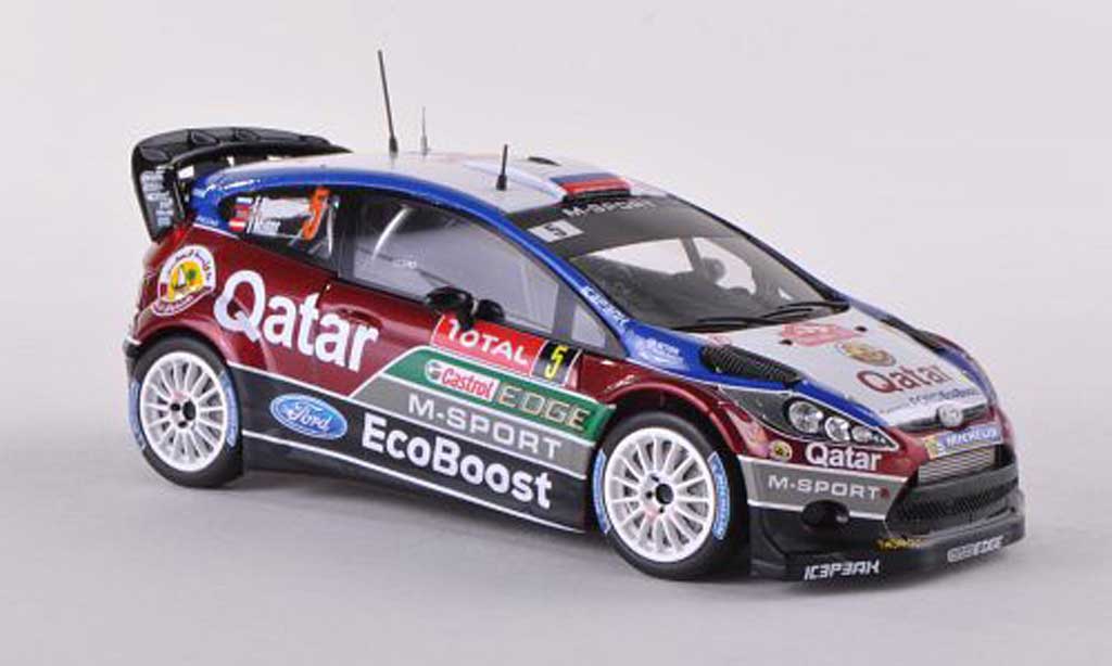 Ford Fiesta WRC 1/43 Spark WRC WRC No.5 Qatar Rally Monte Carlo 2013 E.Novikov/I.Minor modelauto