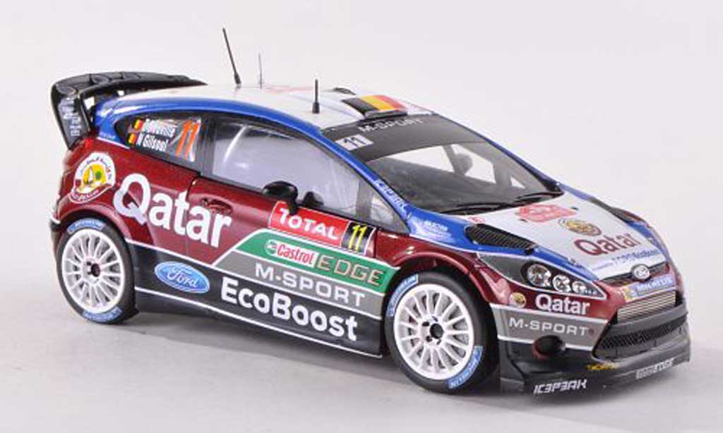 Ford Fiesta WRC 1/43 Spark WRC WRC No.11 M-Sport/Qatar Rally Monte Carlo 2013 T.Neuville/N.Gilsoul modelauto