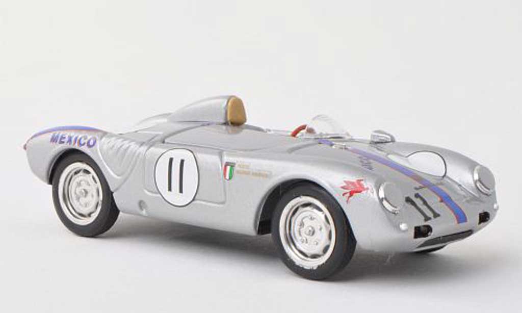 Porsche 550 1957 1/43 Brumm 1957 A Spyder No.11 Riverside R.Rodriguez modelauto
