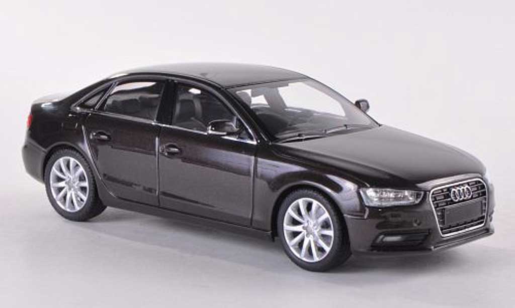 Audi A4 1/43 Minichamps bruin 2011 modelauto