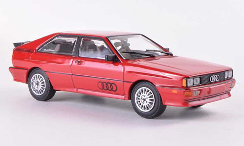 Audi Quattro 1/43 Minichamps rood 1981 modelauto