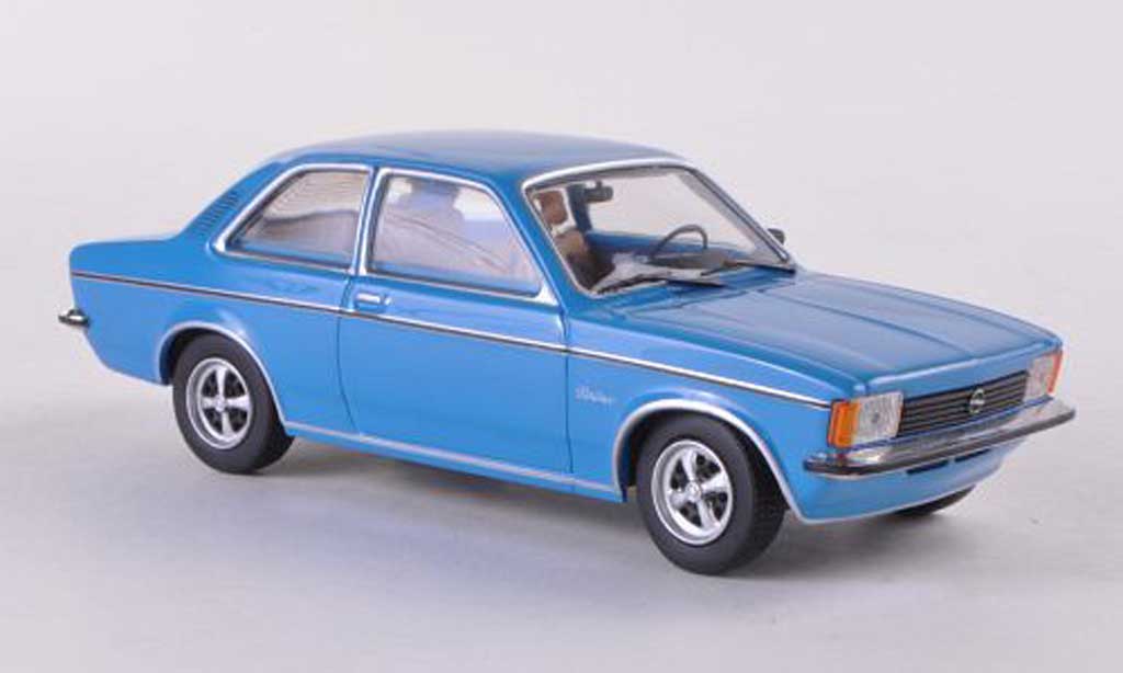 Opel Kadett 1/43 Minichamps C Berlina Sedan blauw 2-Turer 1978 modelauto
