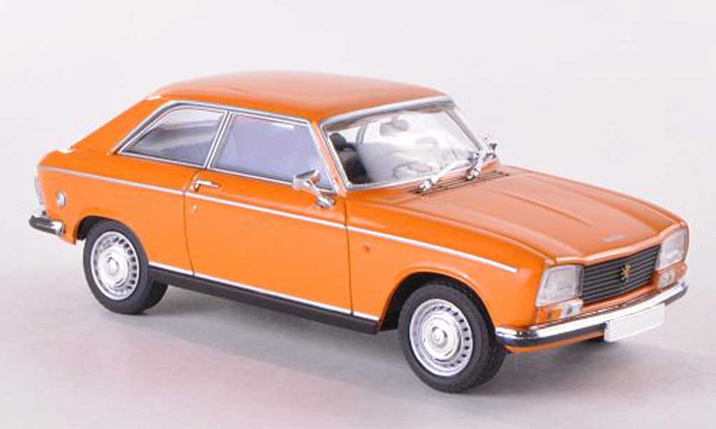 Peugeot 304 coupe 1/43 Minichamps coupe oranje 1972 modelauto