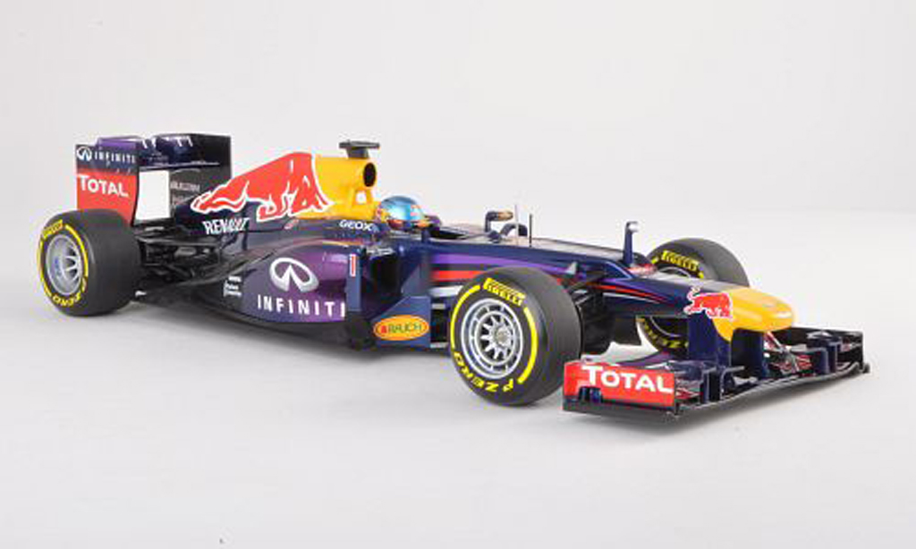 Red Bull F1 2013 1/18 Minichamps 2013 RB9 No.1 Presentationsfahrzeug S.Vettel modelauto