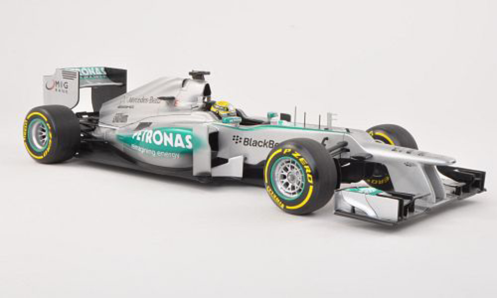 Mercedes F1 2013 1/18 Minichamps 2013 AMG Team No.9 Petronas Presentationsfahrzeug N.Rosberg modelauto