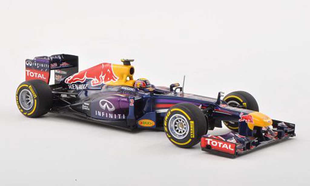Red Bull F1 2013 1/43 Minichamps 2013 Racing No.2 Infinity M.Webber Showcar modelauto