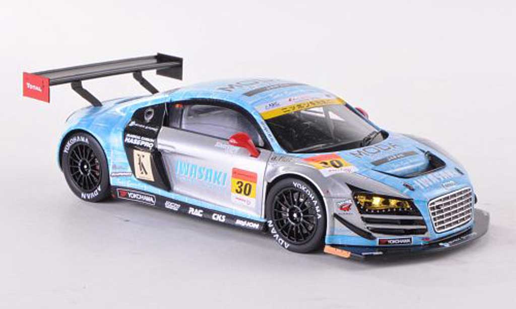 Audi R8 LMS 1/43 Ebbro LMS No.30 Iwasaki Moda Kuroco apr Silverstone Racing Super GT300 2012 Y.Iwasaki/Y.Sakamoto modelauto