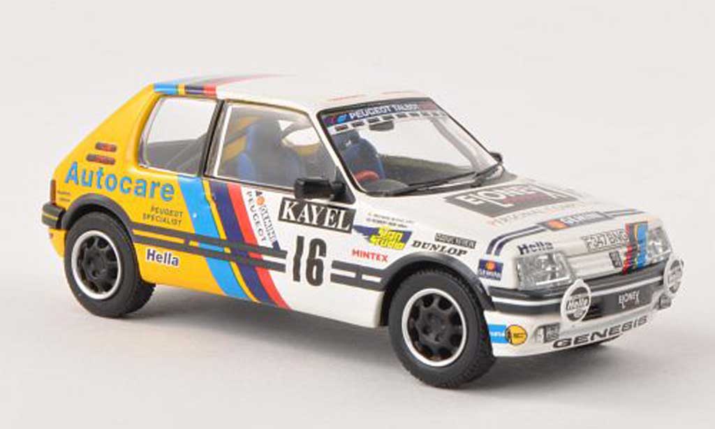 Peugeot 205 GTI 1/43 Vanguards GTI 1.9 No.16 Kayel Graphics Rally Wales 1991 R.Burns/R.Reid modelauto
