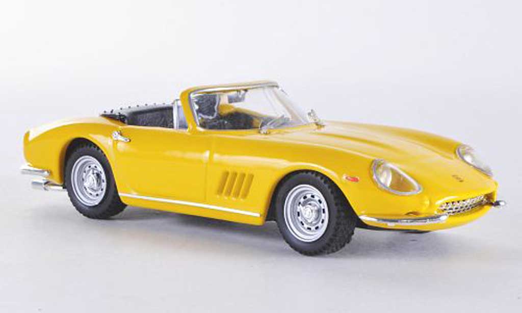 Ferrari 275 1/43 Best Spyder geel GTB/4 modelauto