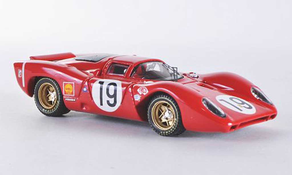 Ferrari 312 P 1/43 Best P Le Mans No.19 1969 Amon/Schetty modelauto