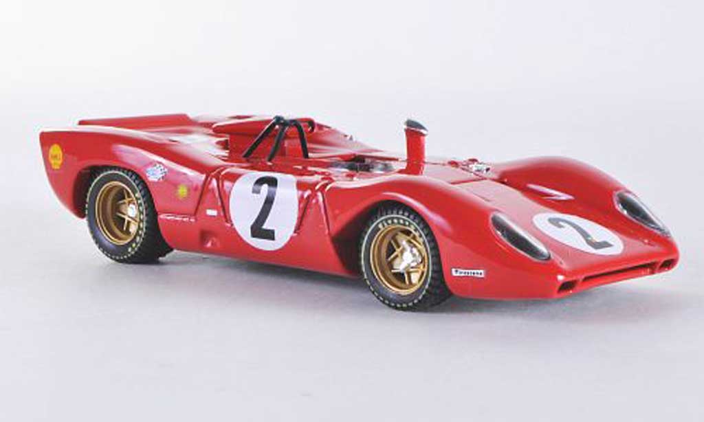 Ferrari 312 P 1/43 Best P Spider Monza No.2 1969 Rodriguez/Schetty modelauto
