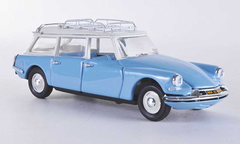Citroen ID 19 1/43 Rio Stationwagen blauw 1958 modelauto