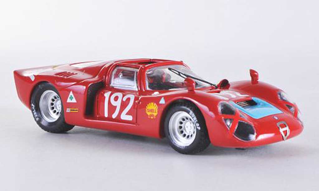 Alfa Romeo 33.2 1968 1/43 Best 1968 SP Targa Florio No.192 Bianchi/Casoni modelauto