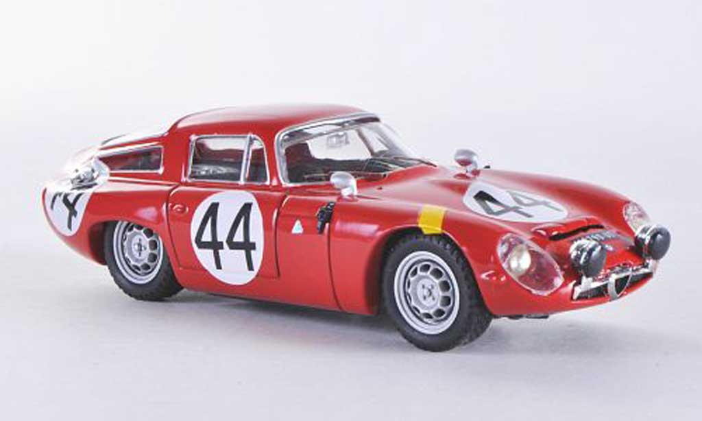 Alfa Romeo TZ1 1/43 Best Le Mans No.44 1965 Koob/Finchel modelauto