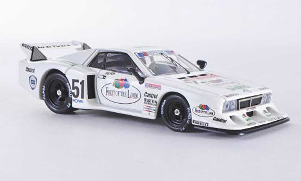 Lancia Beta Monte Carlo 1/43 Best Monte Carlo Turbo Zolder No.51 1980 H.Heyer modelauto