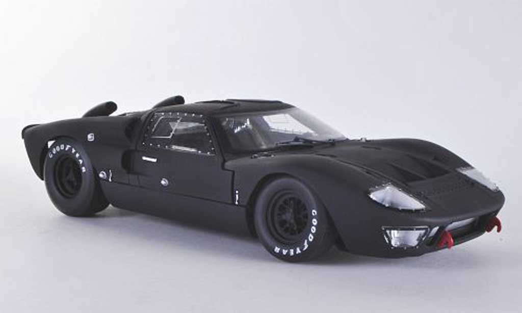 Ford GT40 1/18 Shelby Collectibles GT 40 MK II mattzwart 1966 modelauto