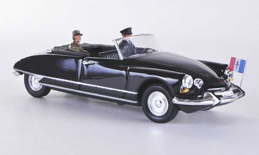 Citroen DS Cabriolet 1/43 Rio Cabriolet Djibouti General de Gaulle 1959 modelauto
