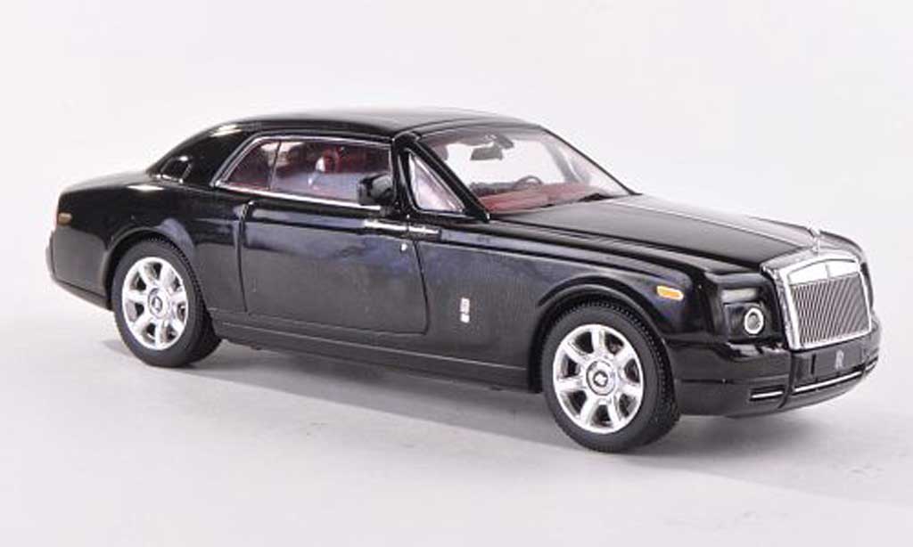 Rolls Royce Phantom 2008 1/43 IXO 2008 Coupe zwart LHD modelauto