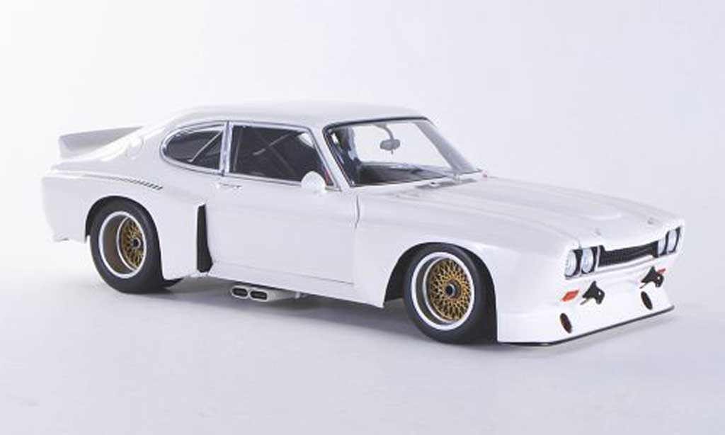 Ford Capri 1974 1/18 Minichamps 1974 MkI 3100 wit Plain Body Version modelauto