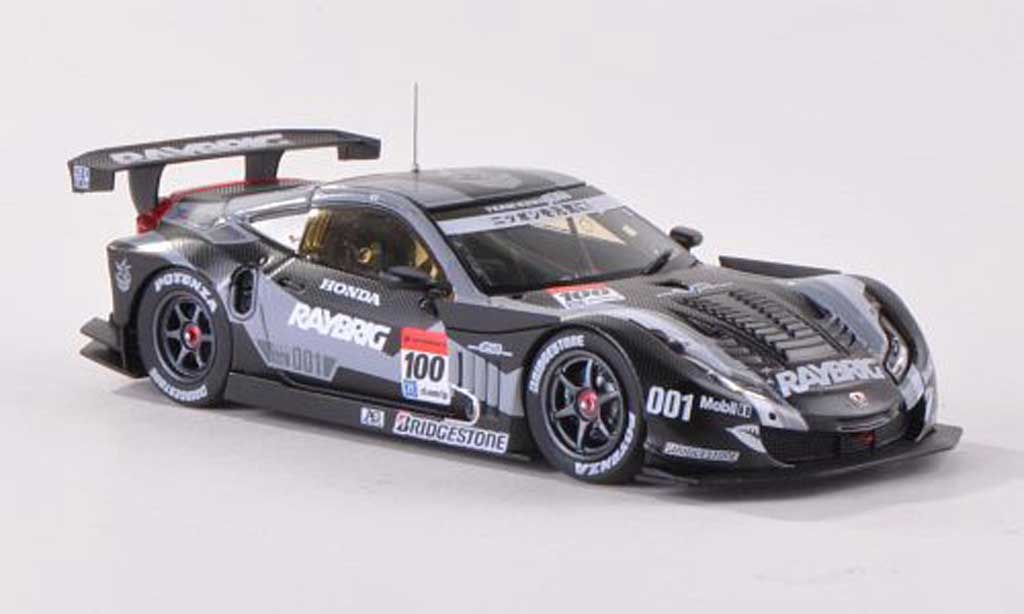 Honda HSV-010 1/43 Ebbro No.100 Raybrig Super GT500 Testfahrzeug Okayama 2012 T.Izawa/T.Kogure modelauto
