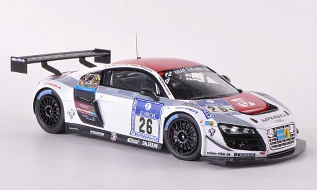 Audi R8 LMS 1/43 Spark LMS Ultra No.26 Mamerow Racing 24h ADAC Nurburgring 2012 modelauto