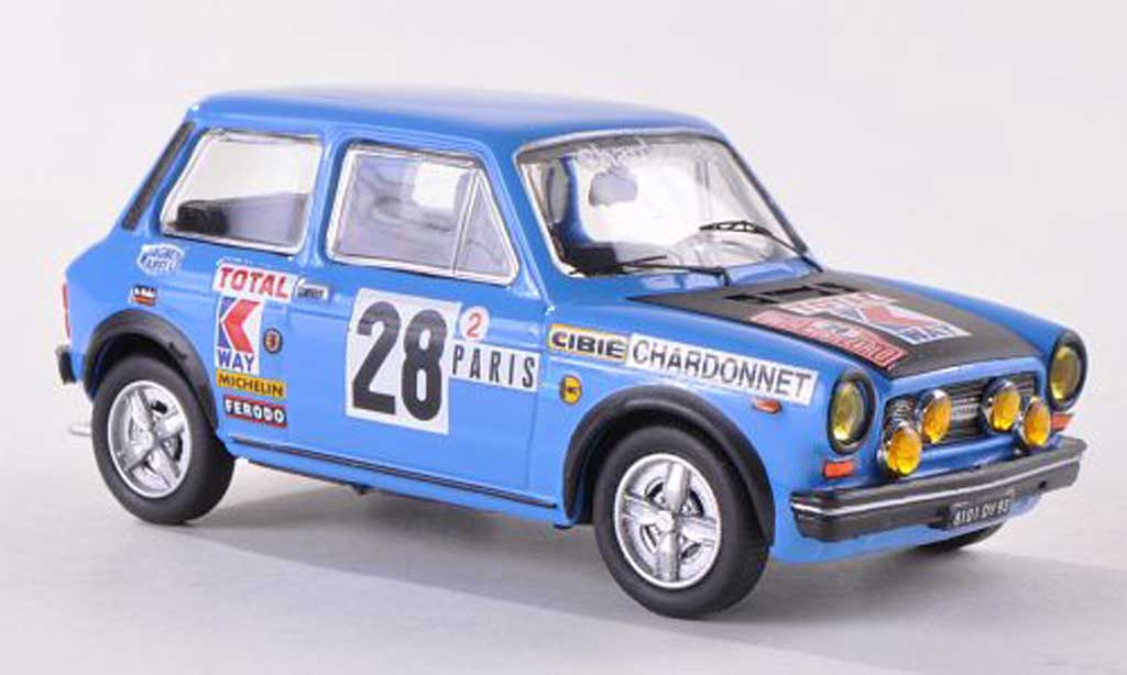 Autobianchi A112 1/43 Best Abarth No.28 Rally Monte Carlo 1978 Pagani/Carlotti modelauto