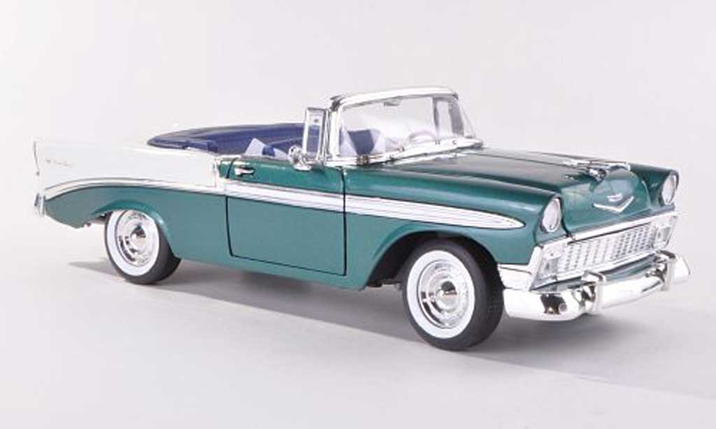 Chevrolet Bel Air 1956 1/18 Yat Ming 1956 grun/wit modelauto