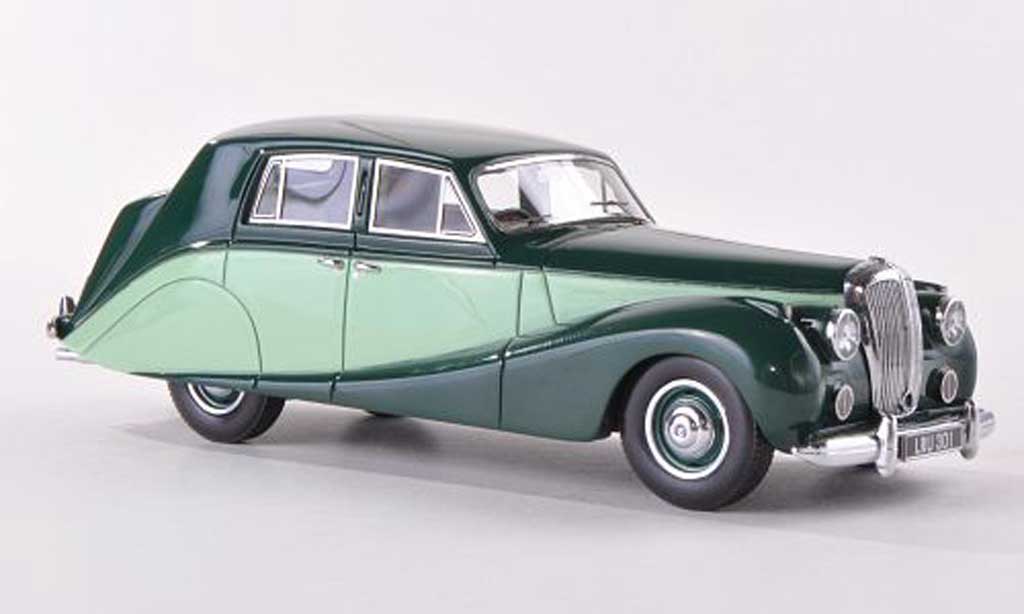 Daimler DB18 1/43 Matrix Hooper Empress grun RHD 1951 modelauto