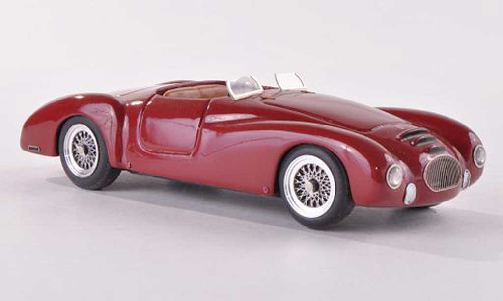 Fiat 1100 1951 1/43 Jolly Model 1951 Rozelli Carrozzeria Colli rood RHD modelauto