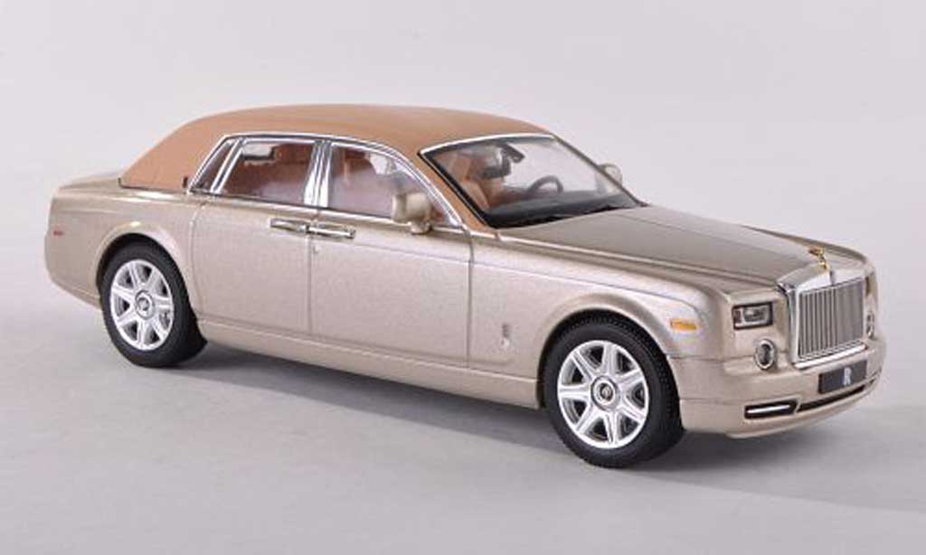 Rolls Royce Phantom 2009 1/43 IXO 2009 beige modelauto