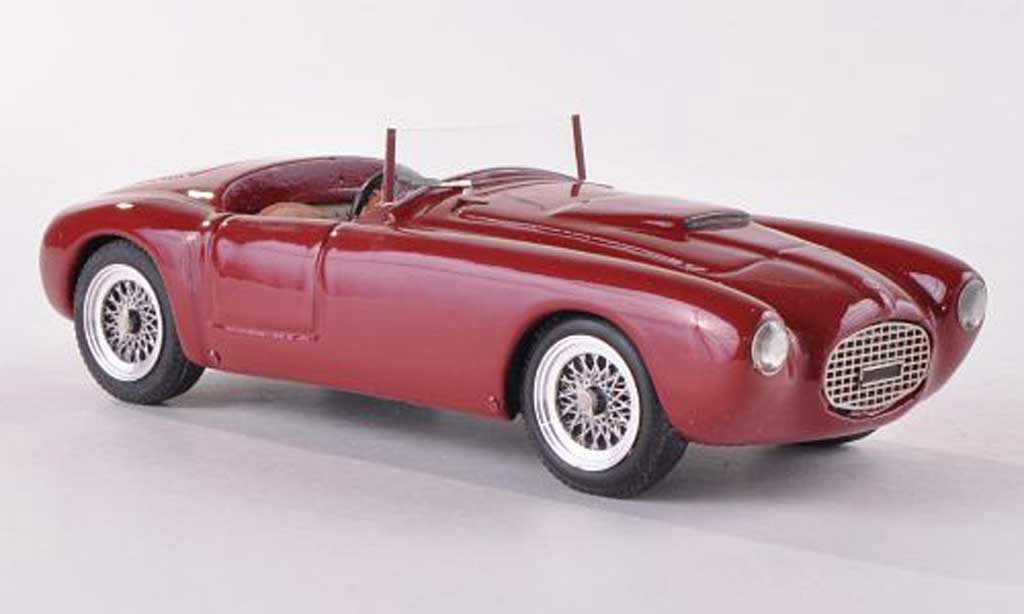Fiat 1100 1947 1/43 Jolly Model 1947 Bandini Carrozzeria Motto Stradale zwart-rood modelauto