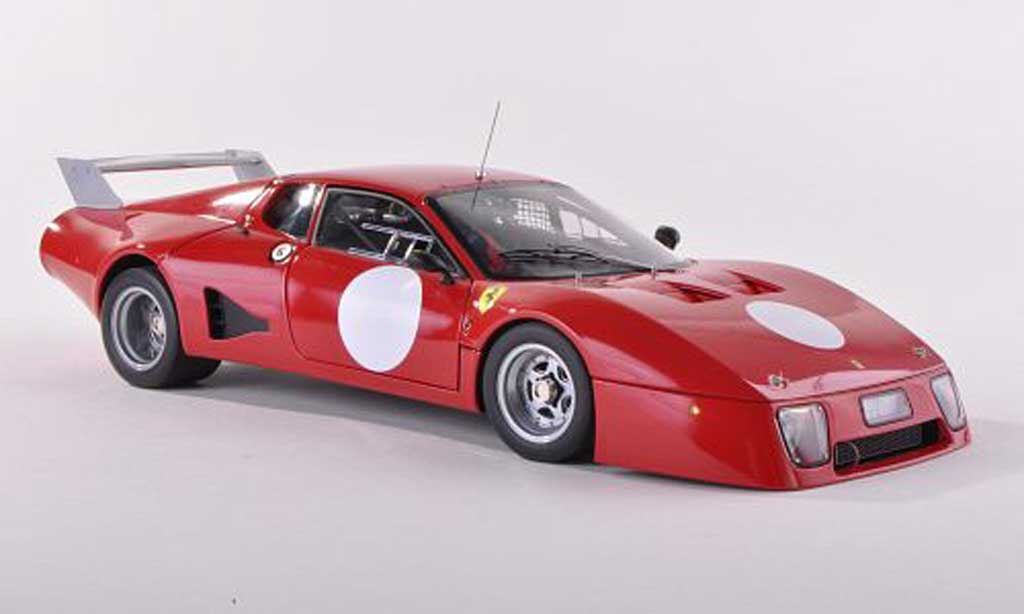 Ferrari 512 BB LM 1/43 BBR Models BB LM Pressefahrzeug rood 1979 modelauto