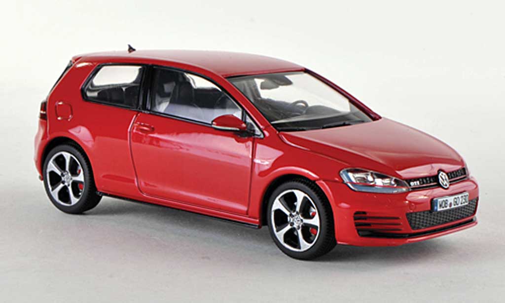 Volkswagen Golf VII 1/43 Herpa VII GTI rood 3-portes 2013 modelauto