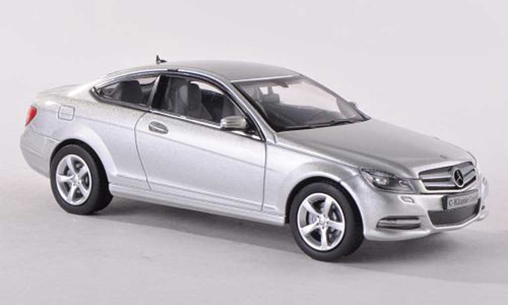 Mercedes Classe C 1/43 Norev (C204) grijs Facelift modelauto