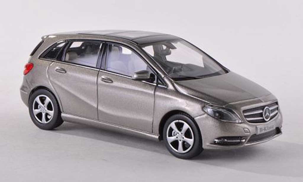 Mercedes Classe B 1/43 Norev grijs fonc modelauto
