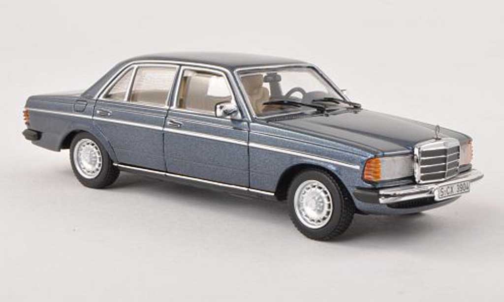 Mercedes 230 E 1/43 Minichamps E (W123) blauw modelauto