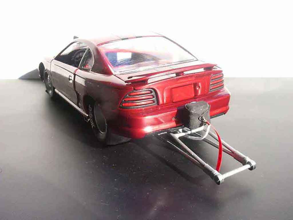 Ford Mustang 1994 1/18 Jouef 1994 svt drag the piouf delirium modelauto
