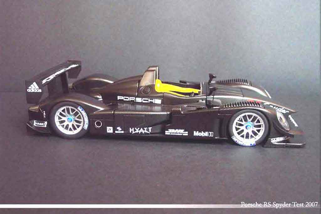 Porsche RS Spyder presentation 07 carbone 1/18 Autoart