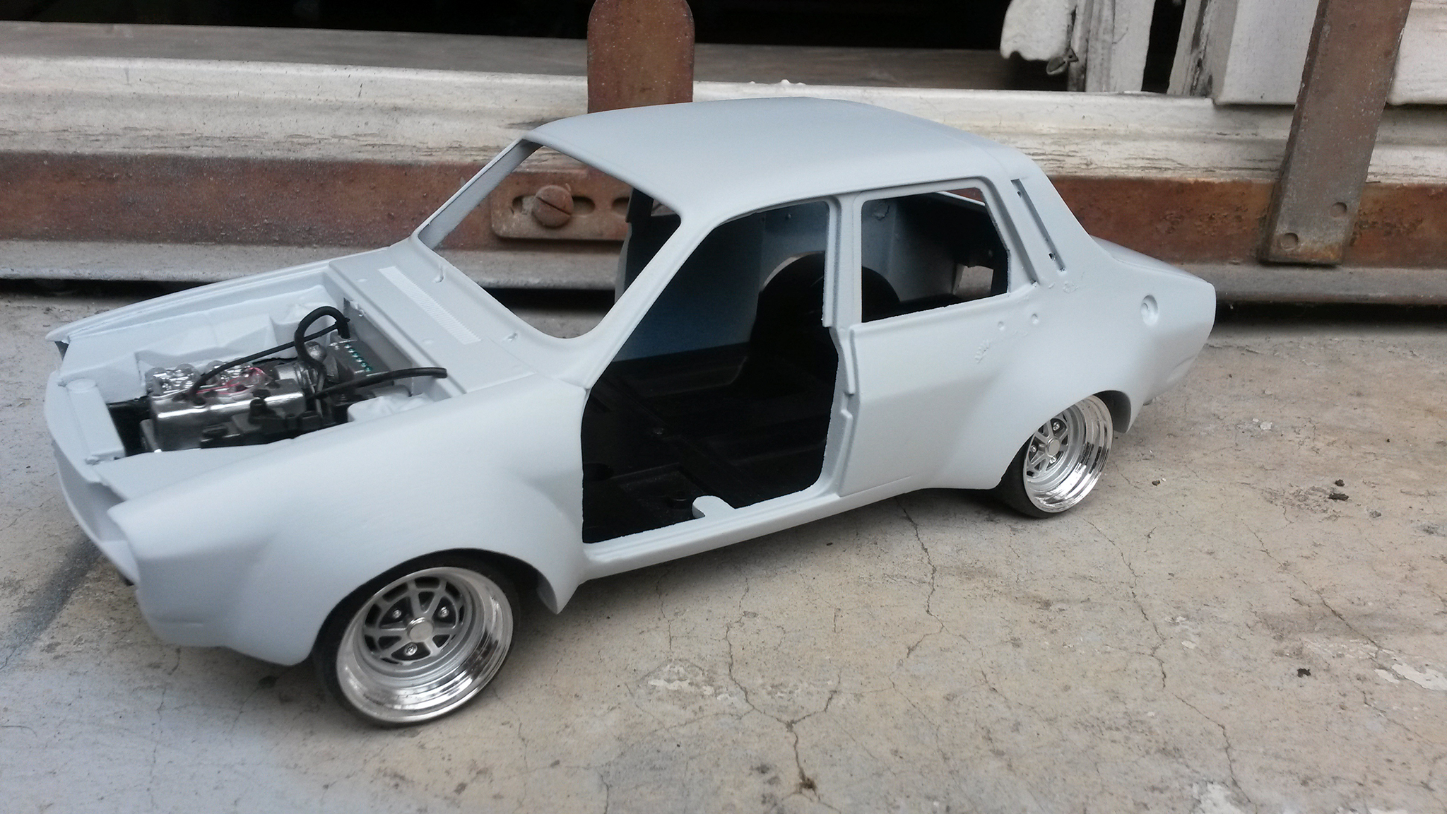 Renault 12 Gordini kit large groupe A 1/18 Solido