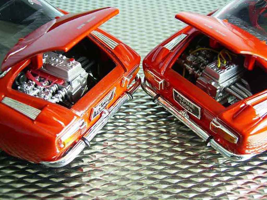 Alpine A110 1600 s 1600s rood 1/18 Maisto