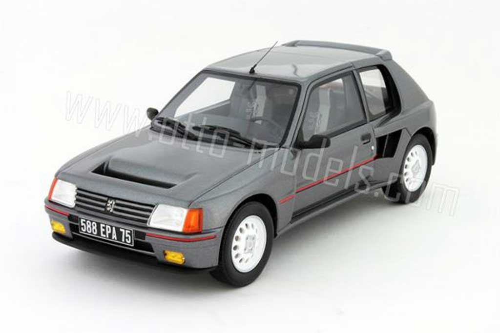 Peugeot 205 Turbo 16 1/18 Ottomobile Turbo 16 t16 serie 200 grijs 1984 modelauto