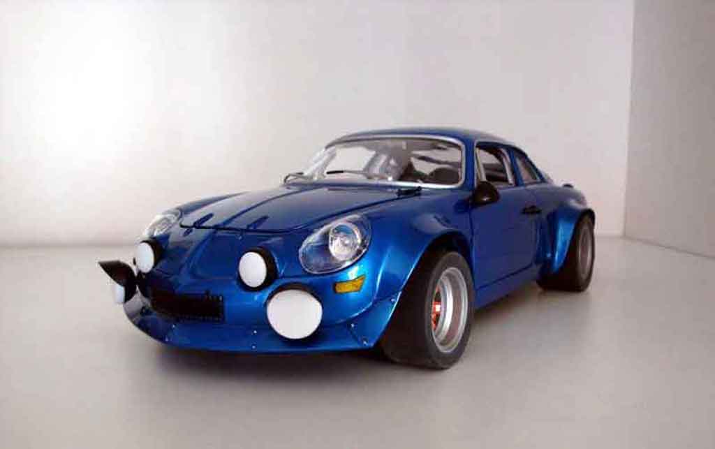 Alpine A110 1/18 Burago tour de corse 72 modelauto