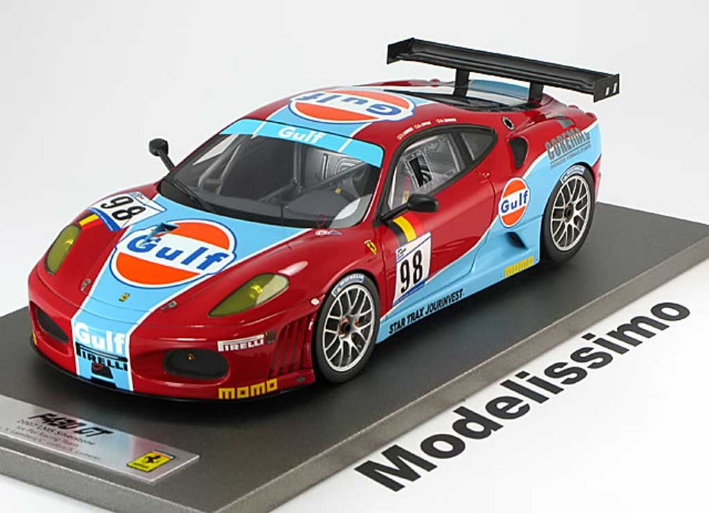 Ferrari F430 GT 1/18 BBR Models GT no.98 grijsstone lambert lefort lemeret 2007 modelauto
