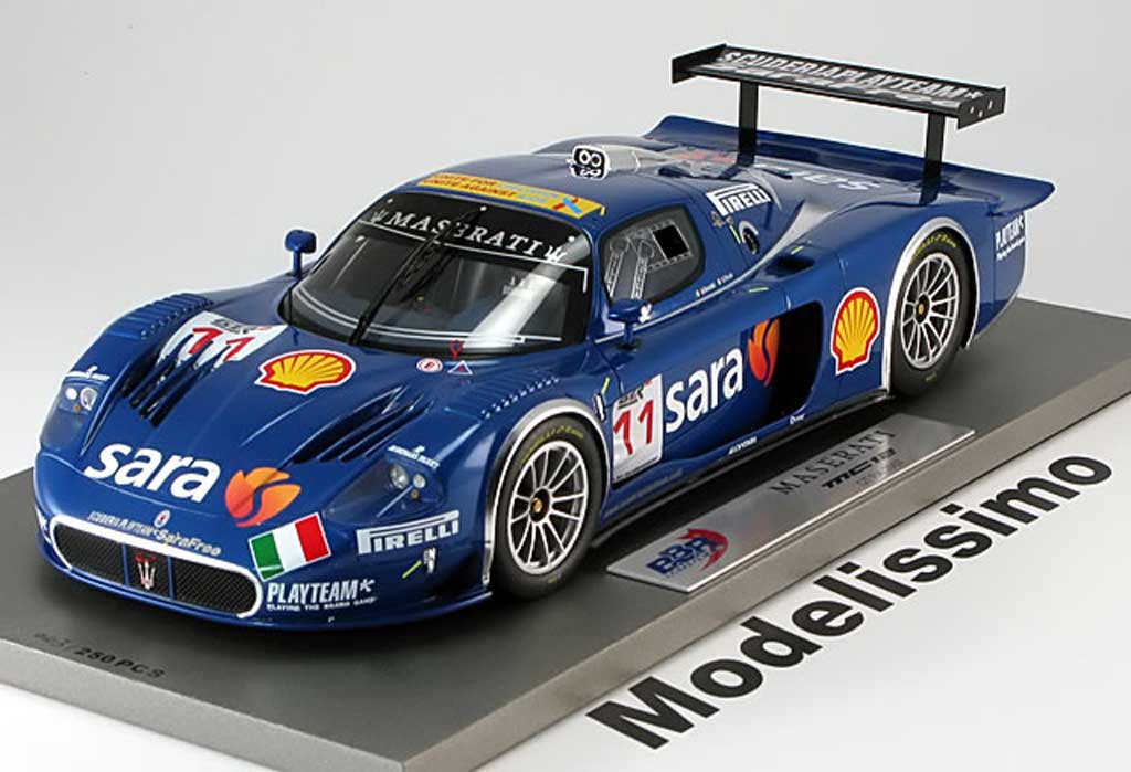 Maserati MC12 1/18 BBR Models no.11 fia gt bertolini piccini 2007 modelauto