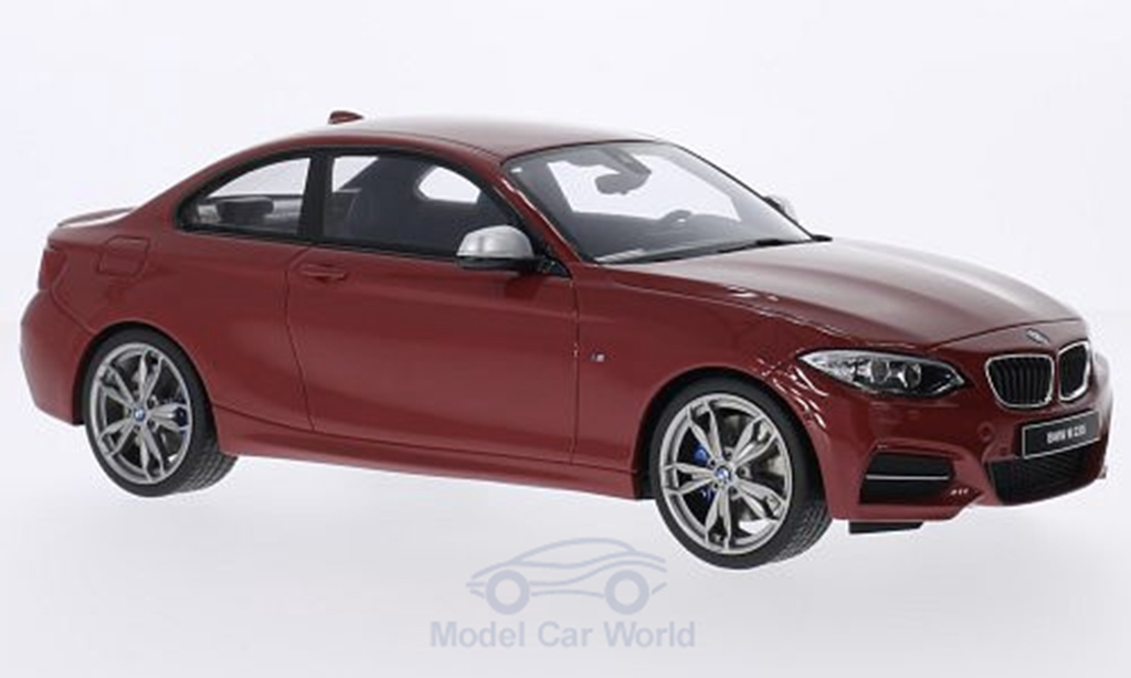 Bmw M2 F22 1/18 GT Spirit 35 F22 i coupe rood modelauto