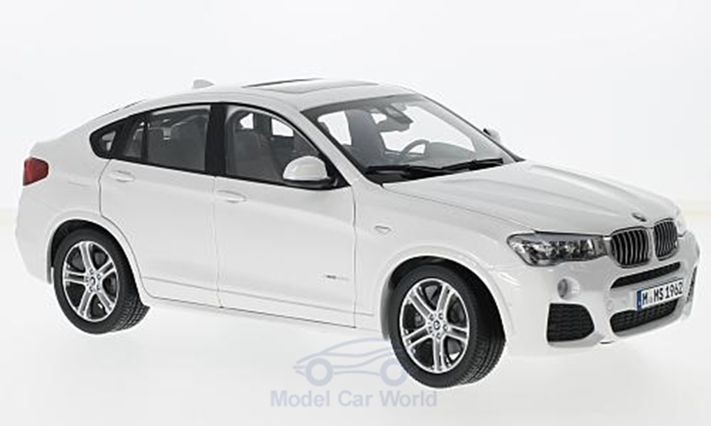 Bmw X4 F26 1/18 Paragon F26 wit modelauto
