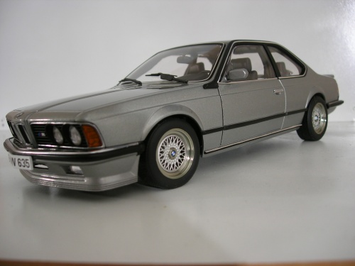 Bmw 635 CSI 1/18 Autoart m shadowline grijs modelauto